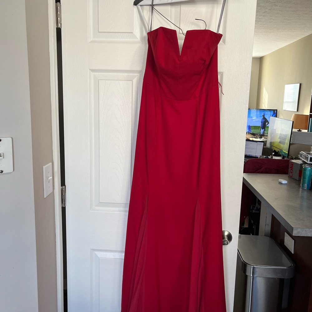 White Vera Wang Bridesmaid Dress